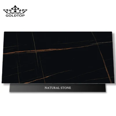 China Piedra natural Beige/Gris/Rojo Portoro Laurent/Negro/Mármol dorado para diseño de interiores de encimera de piso de pared